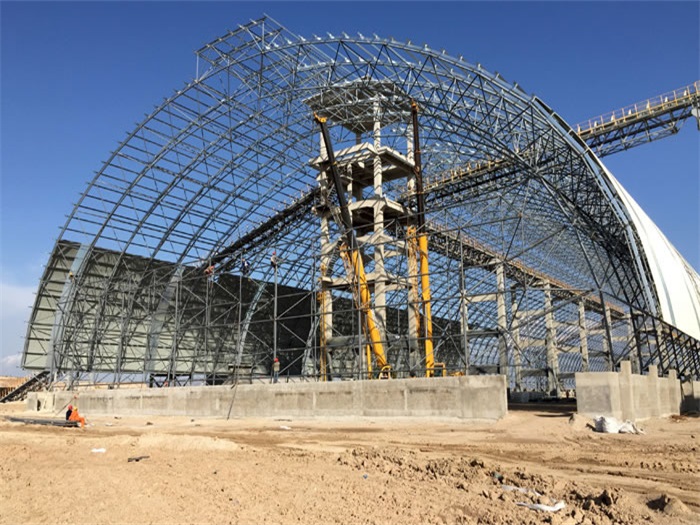 怀化煤机油桶翘工程网架